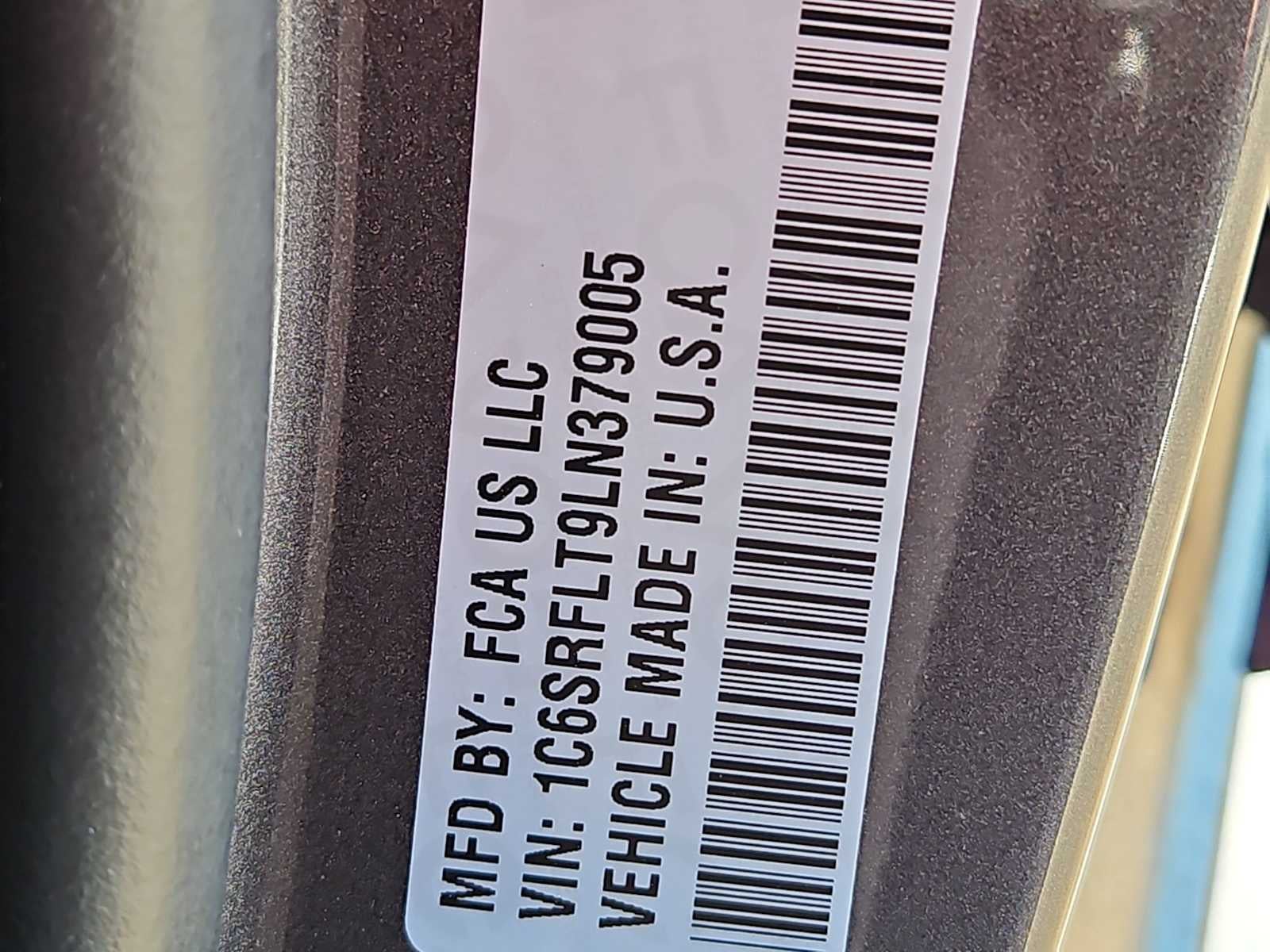 2020 RAM 1500 Rebel