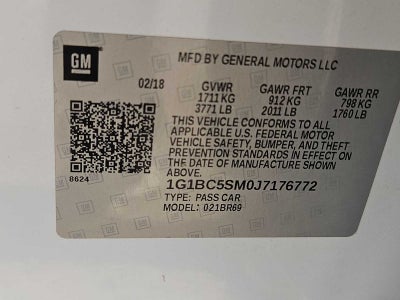 2018 Chevrolet Cruze LS