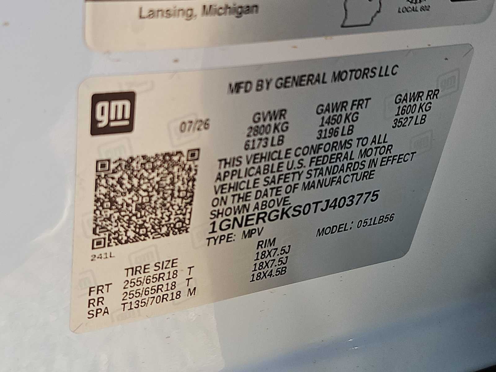 2026 Chevrolet Traverse LT