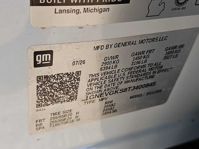 2026 Chevrolet Traverse LT
