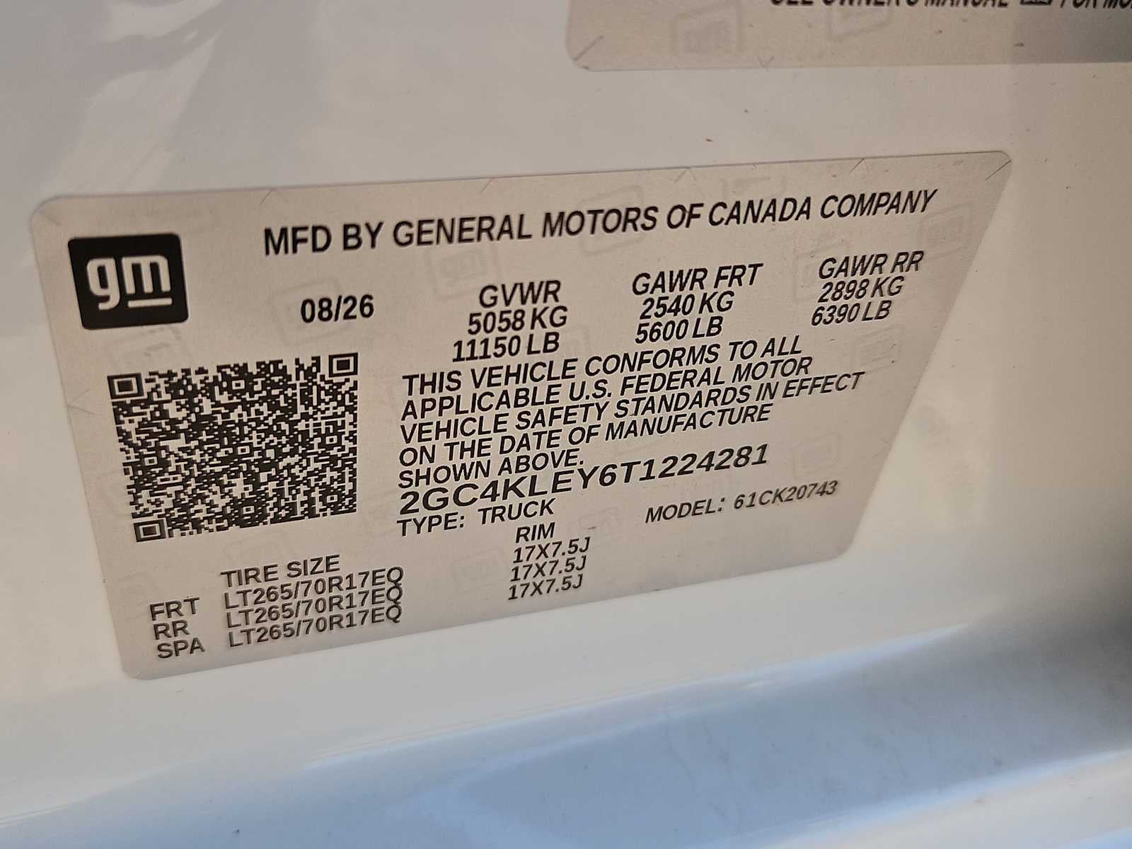 2026 Chevrolet Silverado 2500 HD WT