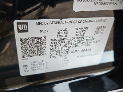 2023 Chevrolet Silverado 1500 High Country