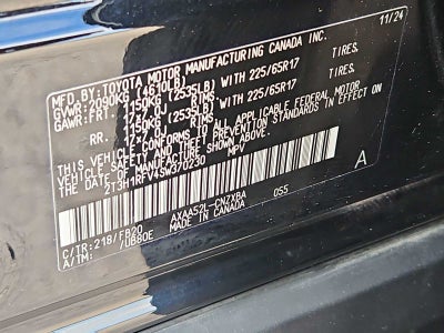 2025 Toyota RAV4 LE