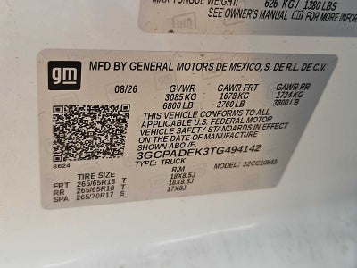 2026 Chevrolet Silverado 1500 RST