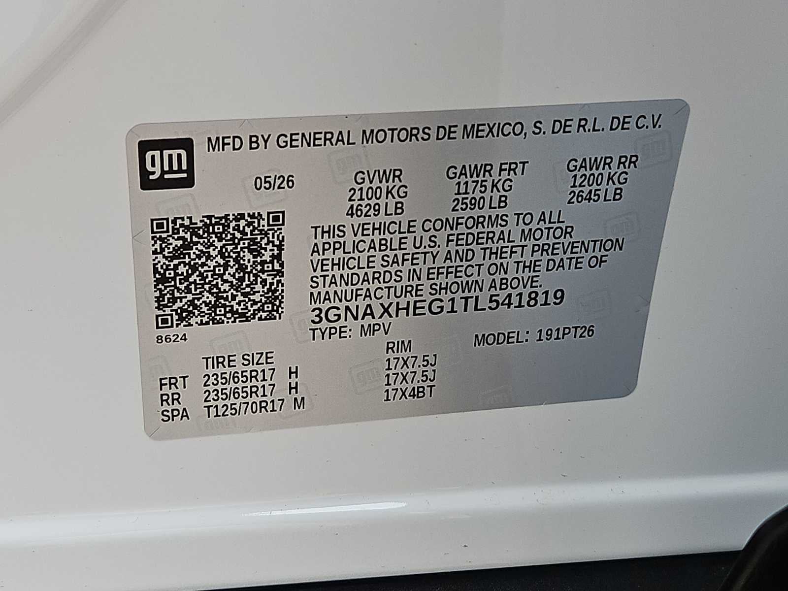 2026 Chevrolet Equinox LT