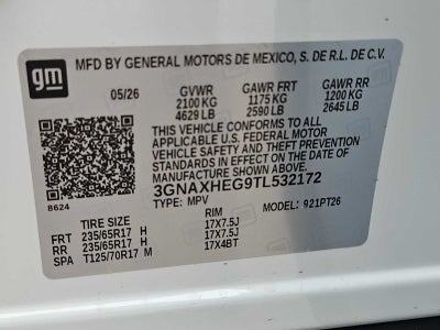2026 Chevrolet Equinox LT