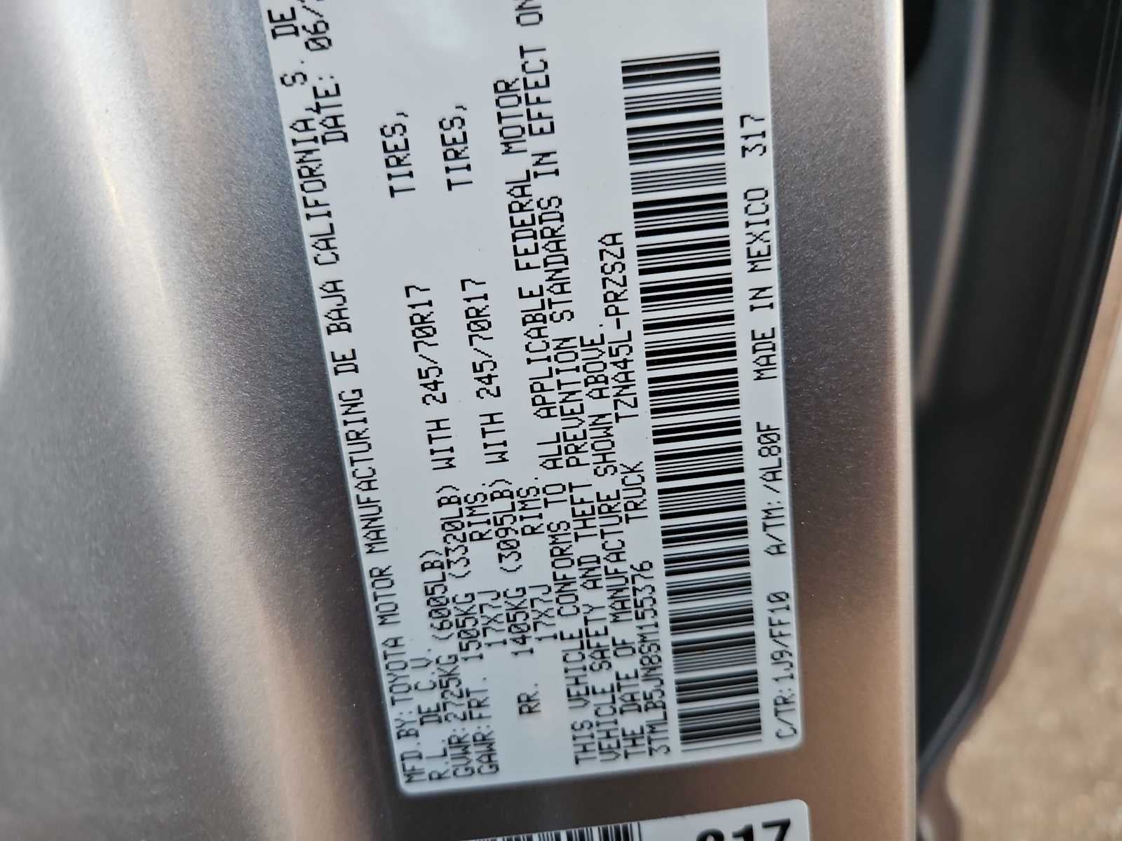 2025 Toyota Tacoma 4WD SR