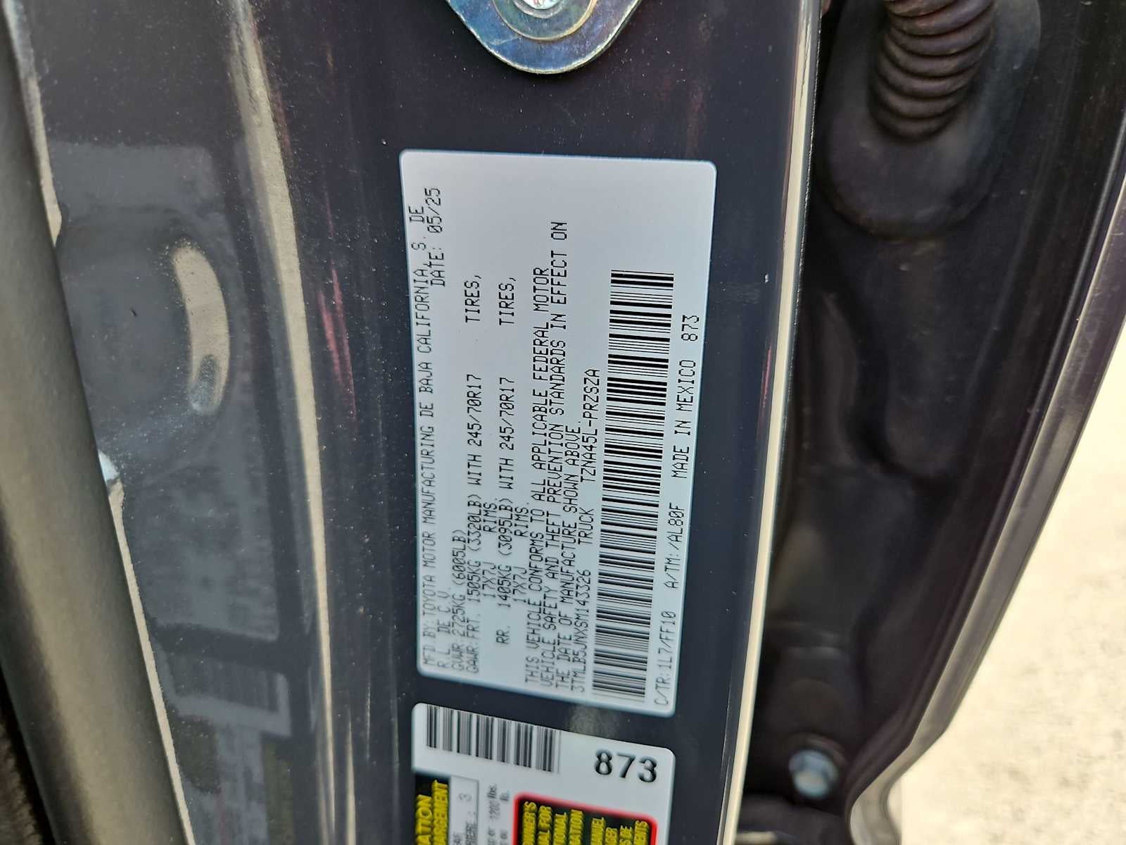 2025 Toyota Tacoma 4WD SR