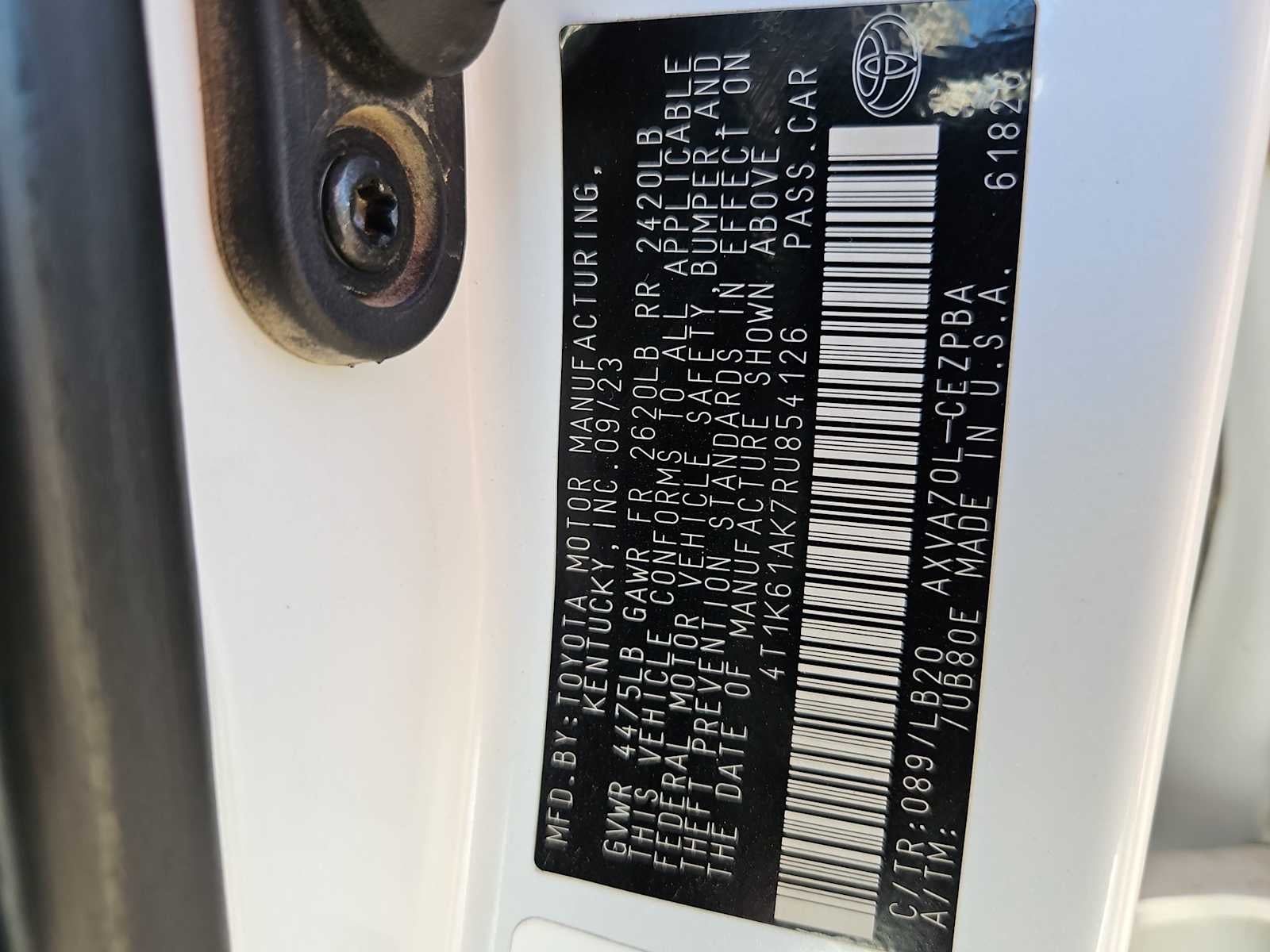 2024 Toyota Camry XSE