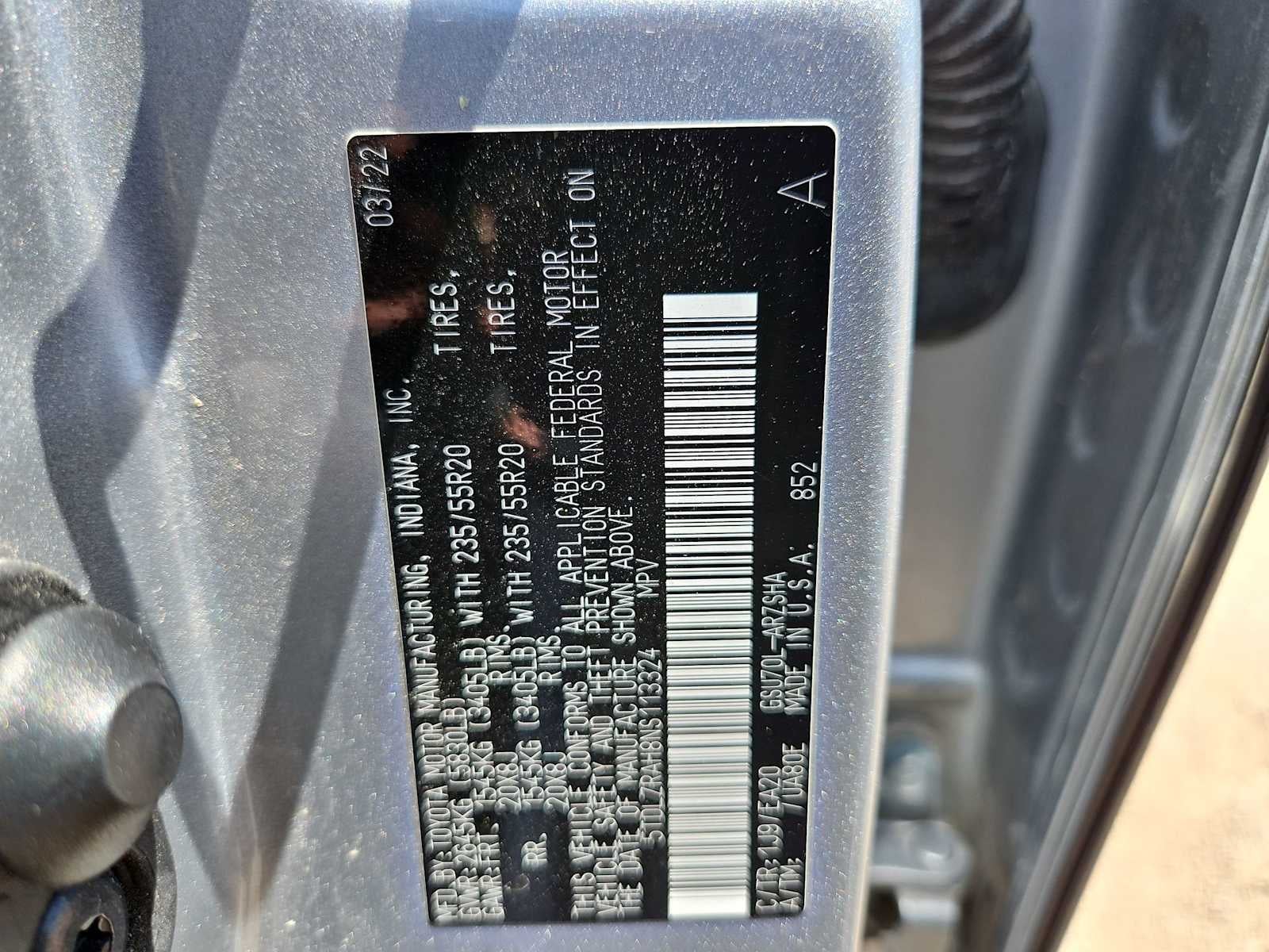 2022 Toyota Highlander XSE