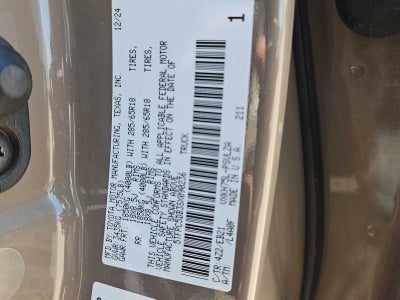 2025 Toyota Tundra 4WD TRD Pro Hybrid