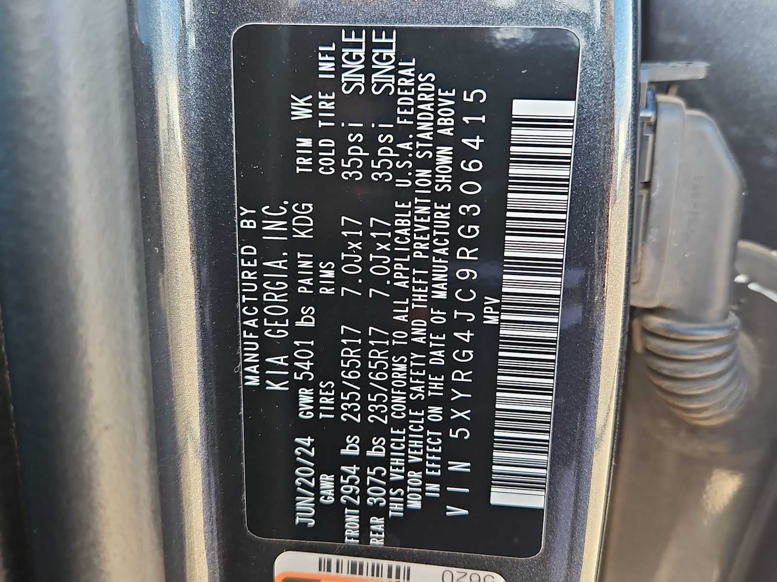 2024 Kia Sorento LX