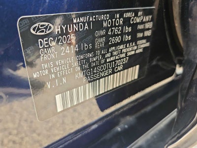 2026 Genesis G70 2.5T