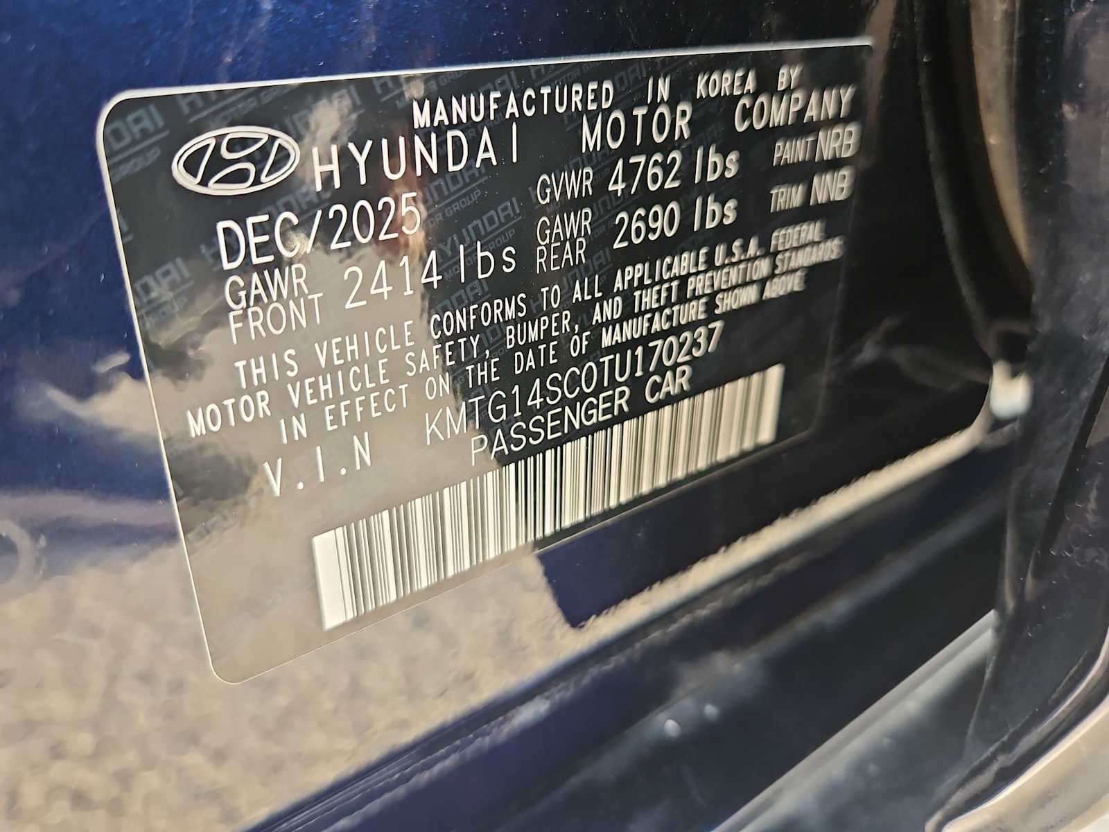 2026 Genesis G70 2.5T