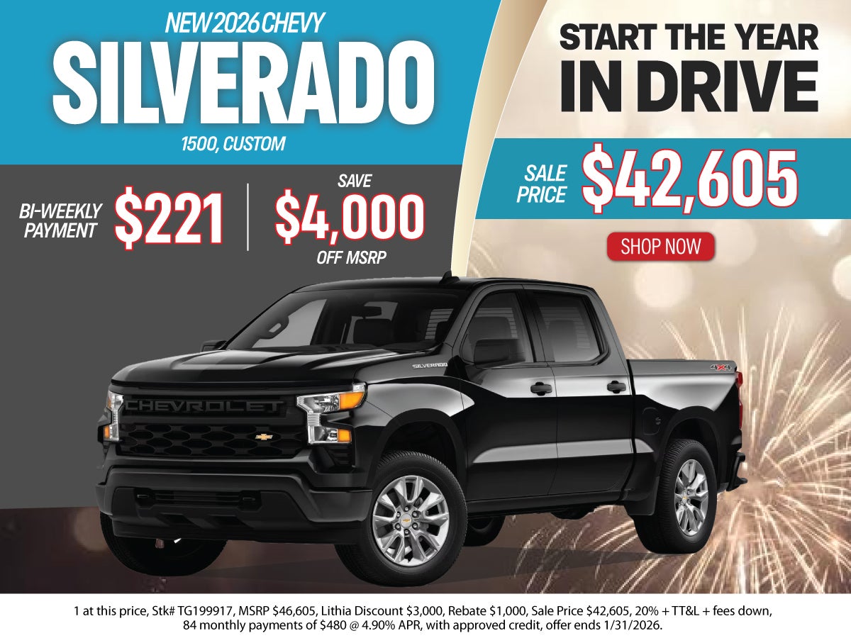 New 2026 Chevy Silverado