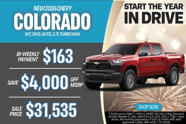 New 2026 Chevy Colorado