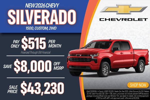 New 2026 Silverado