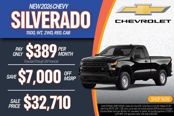 New 2026 Silverado