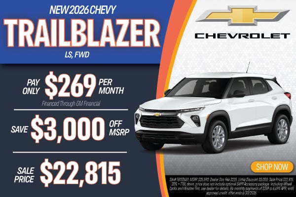 New 2026 Trailblazer
